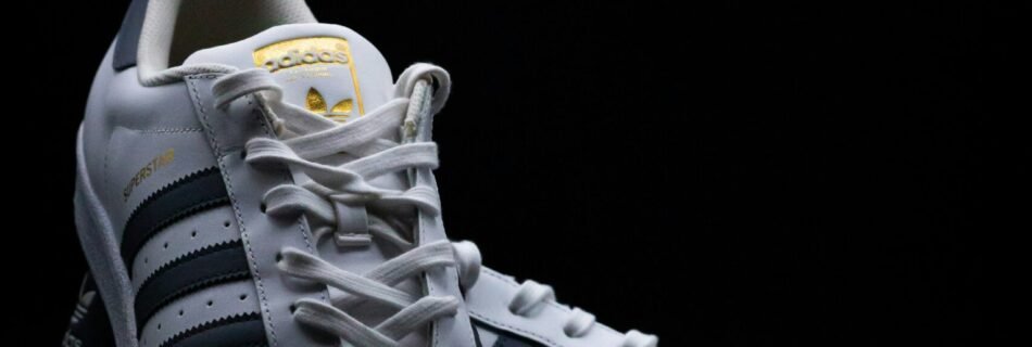 black and white adidas superstar